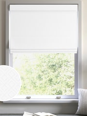 Cream Sicily Made To Measure Roman Blind - Image 1 of 5
