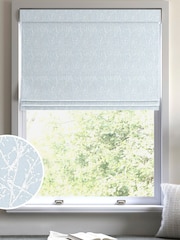 Blue Sidley Made To Measure Roman Blind - Image 1 of 5