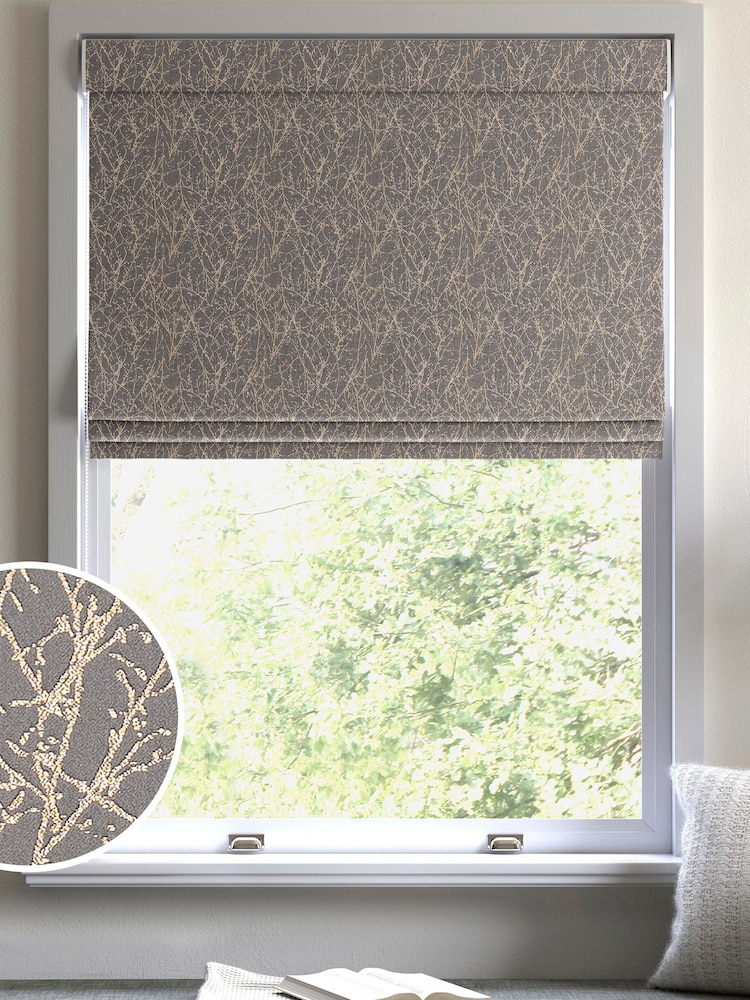 Brown Sidley Made To Measure Roman Blind - Image 1 of 6