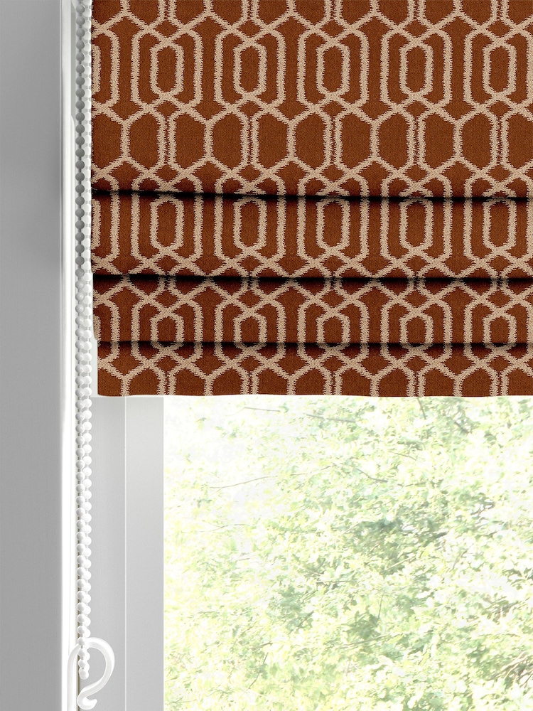 Orange Walter Made To Measure Roman Blind - Image 2 of 6