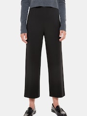 Whistles Black Camilla Wide Leg Trousers - Image 1 of 3