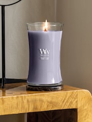 Woodwick Lilac Medium Hourglass 1 Wick Large Candle - Image 4 of 6