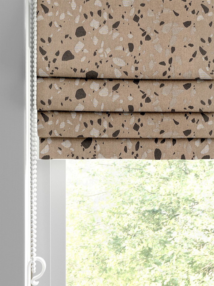 Brown Forbes Made To Measure Roman Blind - Image 2 of 6