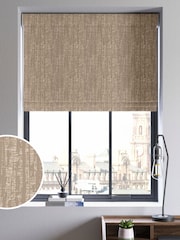 Natural Lenna Made To Measure Roman Blind - Image 1 of 6
