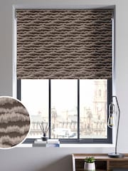 Brown Motte Made To Measure Roman Blind - Image 1 of 6
