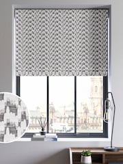 Grey Toro Made To Measure Roman Blind - Image 1 of 6