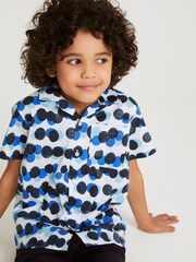modra/bela - Srajca s potiskom Baker by Ted Baker - Slika 2 iz 10