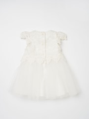 Angel & Rocket White Lace Bodice Baby Dress - Image 3 of 4