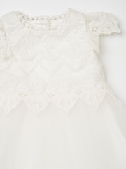 Angel & Rocket White Lace Bodice Baby Dress - Image 4 of 4