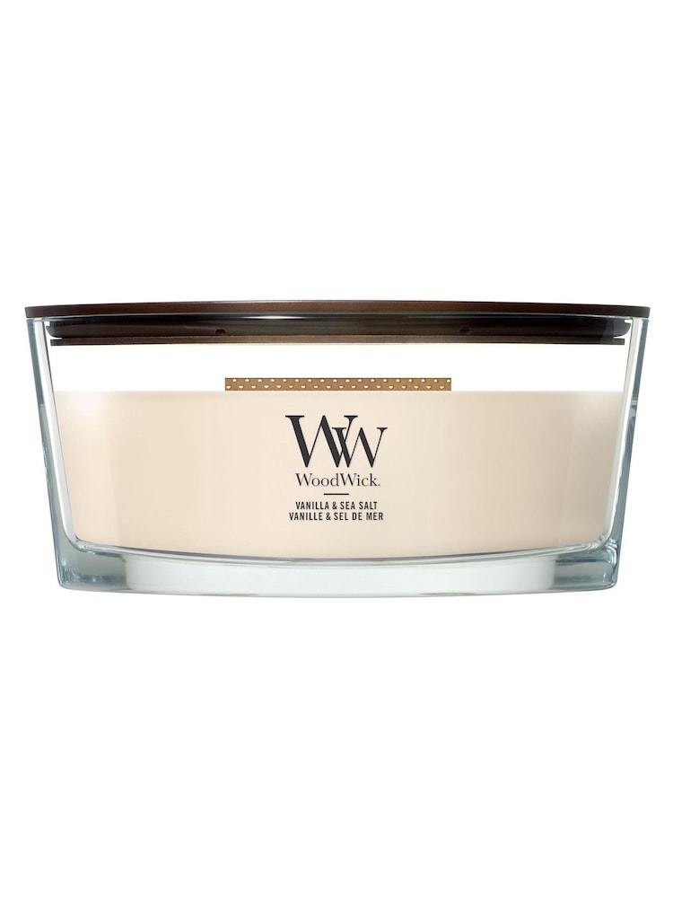 Woodwick Cream Ellipse Candle - Image 1 of 1
