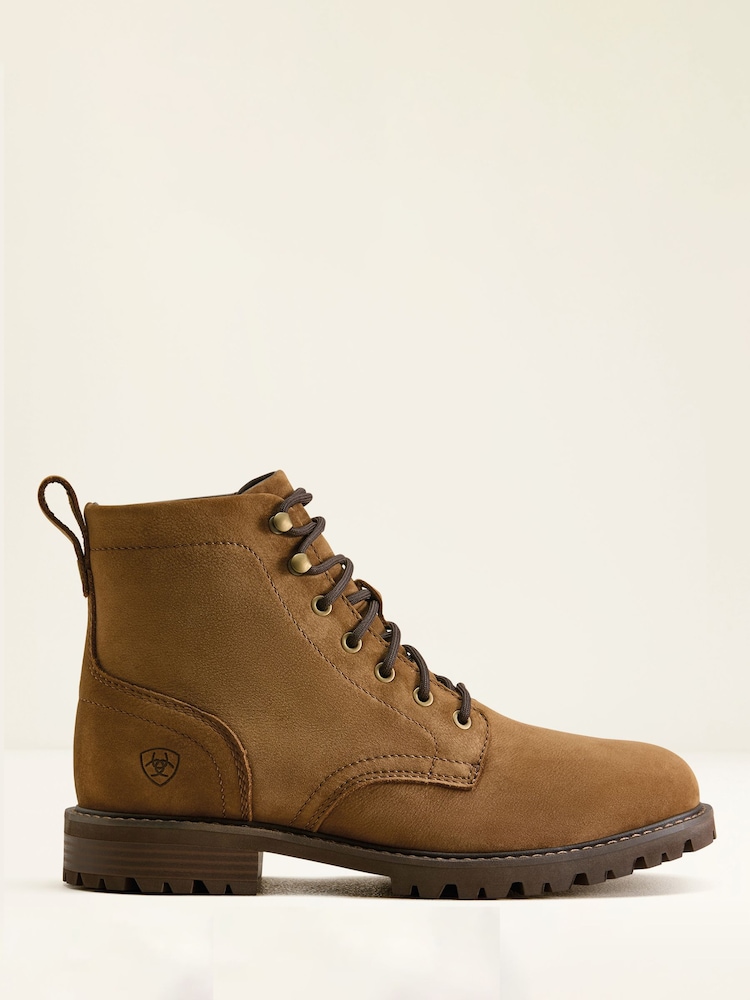 Ariat Brown Moorland Boots - Image 1 of 4 Ariat Brown Moorland Boots - Image 1 of 4