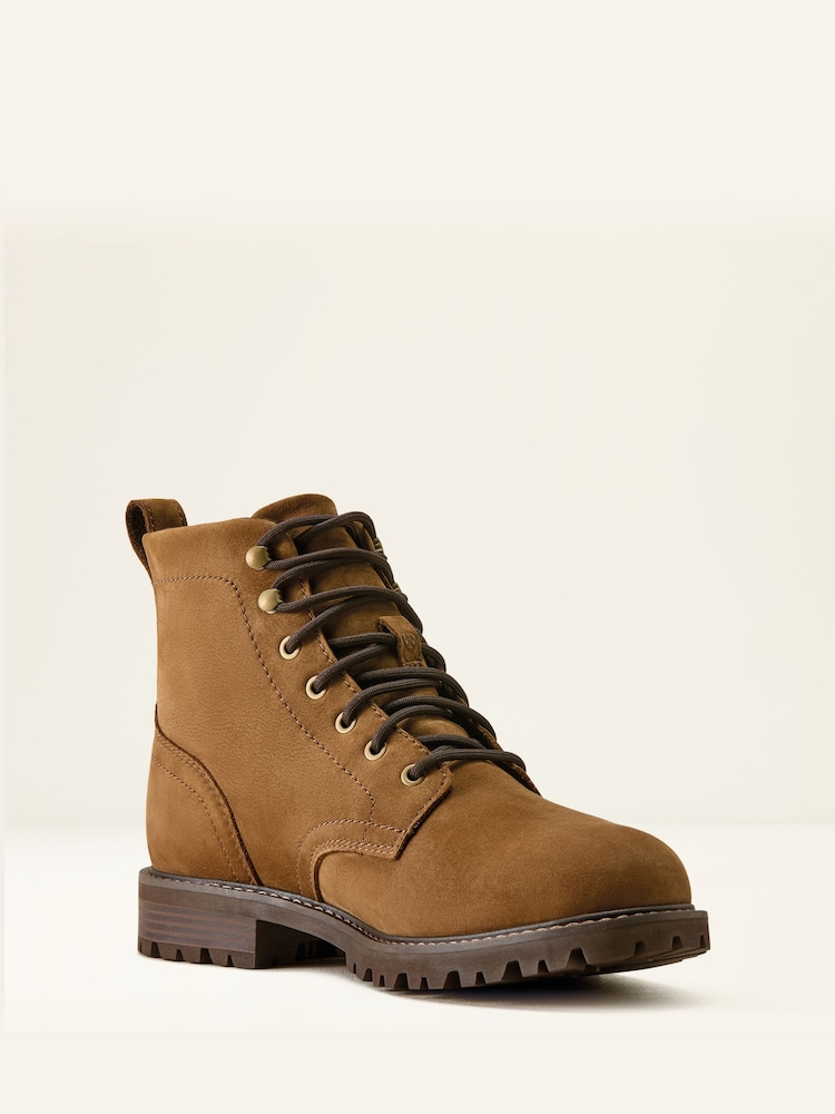 Ariat Brown Moorland Boots - Image 2 of 4 Ariat Brown Moorland Boots - Image 2 of 4