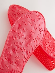 Red Jelly Ballet Shoes - Image 4 of 5