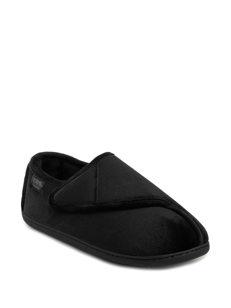 Totes Black Sheepskin™ Ladies Phoebe Slippers - Image 3 of 5