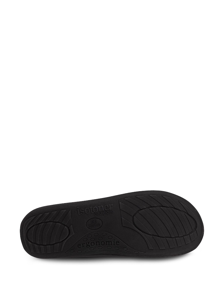 Totes Black Sheepskin™ Ladies Phoebe Slippers - Image 5 of 5