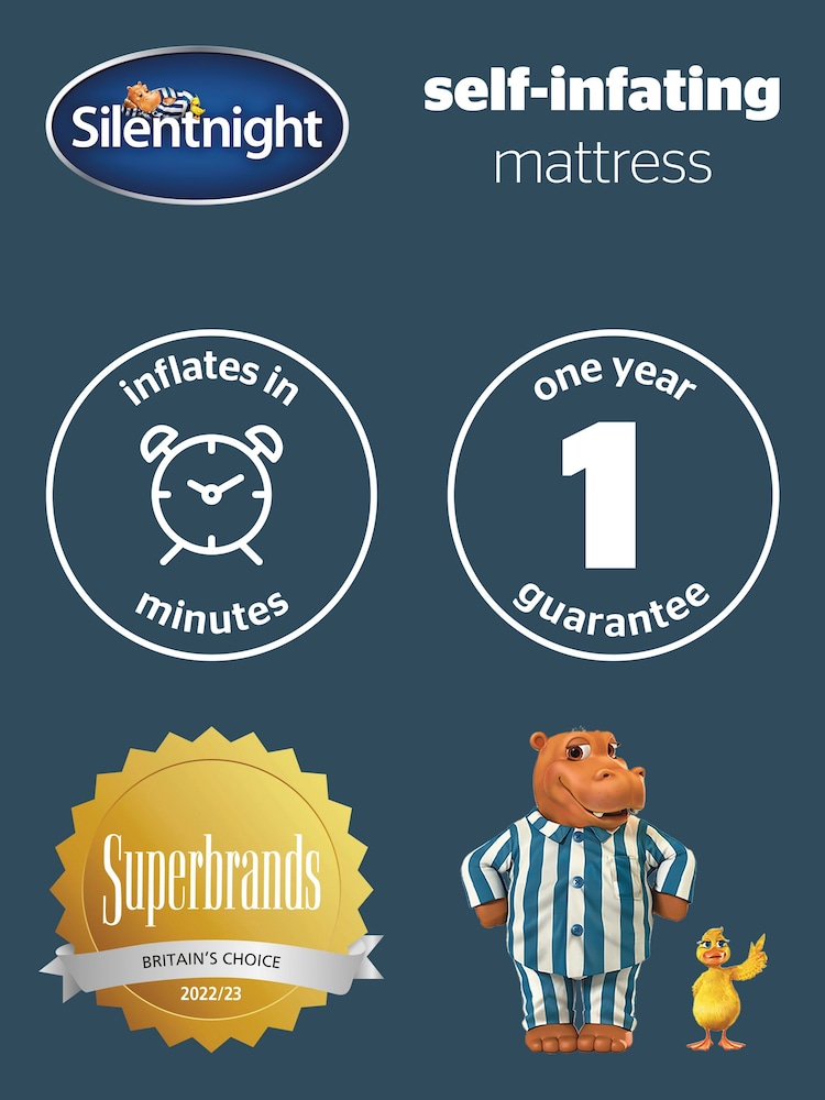 Silentnight Blue Camping Collection Self Inflating Mattress - Image 8 of 8