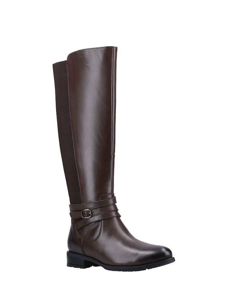 Braun - Hush Puppies Vanessa Waden-Stiefel - Bild 1 von 4