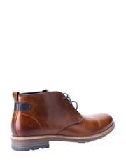 Hush Puppies Tan Jonas Chukka Boots - Image 3 of 4