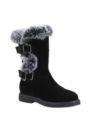 Schwarz - Hush Puppies Megan Stiefel - Bild 2 von 4
