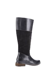 Hush Puppies Black Kitty Boots - Image 3 of 4