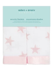 aden + anais Pink Essentials Muslin Comforter Security 100% Cotton Blankets 2 Pack - Image 2 of 4