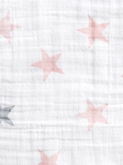 aden + anais Pink Essentials Muslin Comforter Security 100% Cotton Blankets 2 Pack - Image 4 of 4