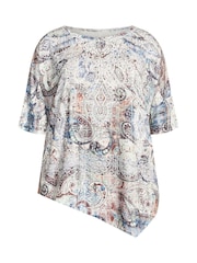 Avenue White Print Point Front Top - Image 3 of 4