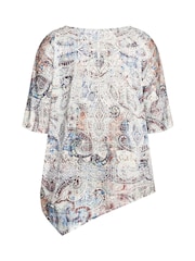 Avenue White Print Point Front Top - Image 4 of 4