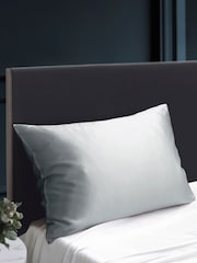 Silver 100% Silk Pillowcase - Image 2 of 5
