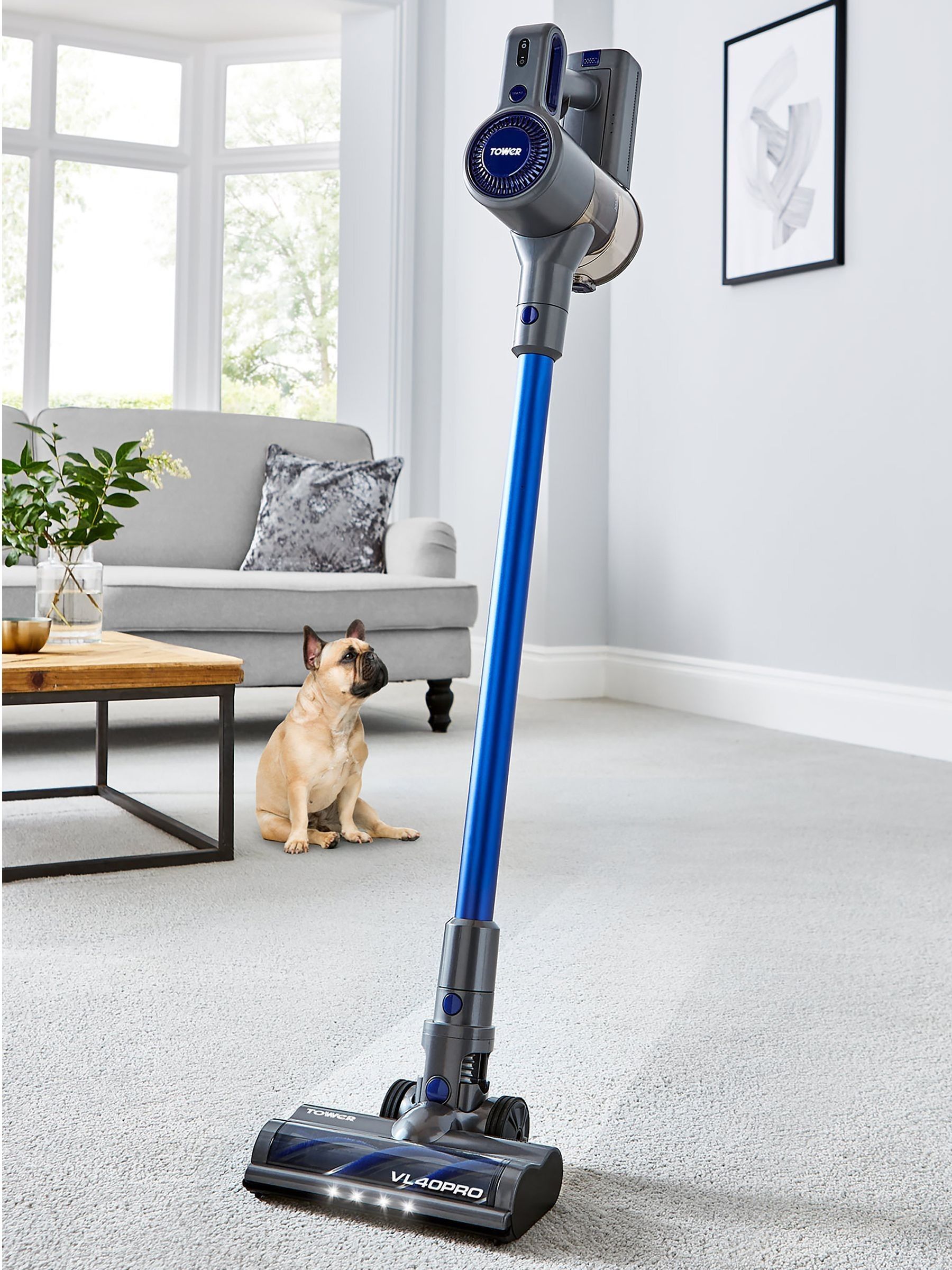 Tower Unisex Blue Vl30 Plus 22.2V Cordless 3 In 1 Vacuum Cleaner - Image 1