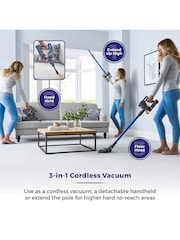 Tower Blue VL30 Plus 22.2V Cordless 3 in 1 Vacuum Cleaner - Image 3 of 8
