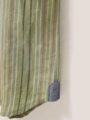 White Stuff Green Multi Stripe Shirt - Image 4 of 6