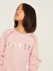 Baker by Ted Baker Frilled Sweat Dress - Image 4 of 9