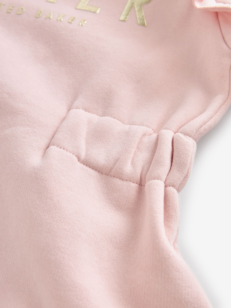 وردي - فستان رياضي بكشكشة من Baker By Ted Baker - Image 8 of 9