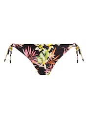 Freya Savanna Sunset Tie Side Black Bikini Briefs - Image 5 of 5