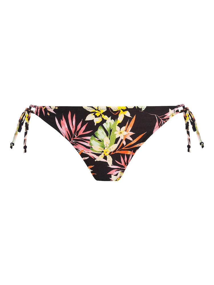 Freya Savanna Sunset Tie Side Black Bikini Briefs - Image 5 of 5