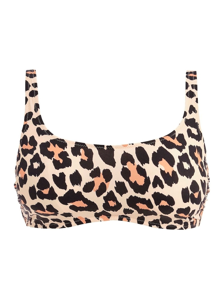 Freya Animal Instinct Underwire Bralette Bikini Top - Image 6 of 6