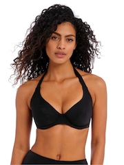 Freya Black Jewel Cove Underwire Bralette Bikini Top - Image 1 of 4