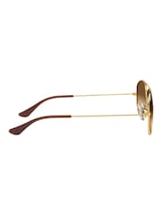 Ray-Ban Gold Cockpit Sunglasses - Image 11 of 12