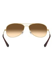 Ray-Ban Gold Cockpit Sunglasses - Image 4 of 12