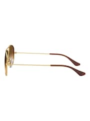 Ray-Ban Gold Cockpit Sunglasses - Image 6 of 12