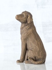 Willow Tree Cream Love My Dog Dark Figurine - Image 3 of 4
