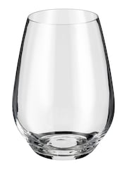 Judge 4 Pack Clear Crystalline 540ml Stemless Wine Glasses - Image 3 of 3