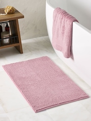 Dusky Pink Bobble Bath Bath Mat - Image 1 of 5