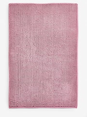 Dusky Pink Bobble Bath Bath Mat - Image 3 of 5