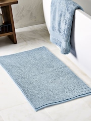 Slate Blue Bobble Bath Bath Mat - Image 1 of 5