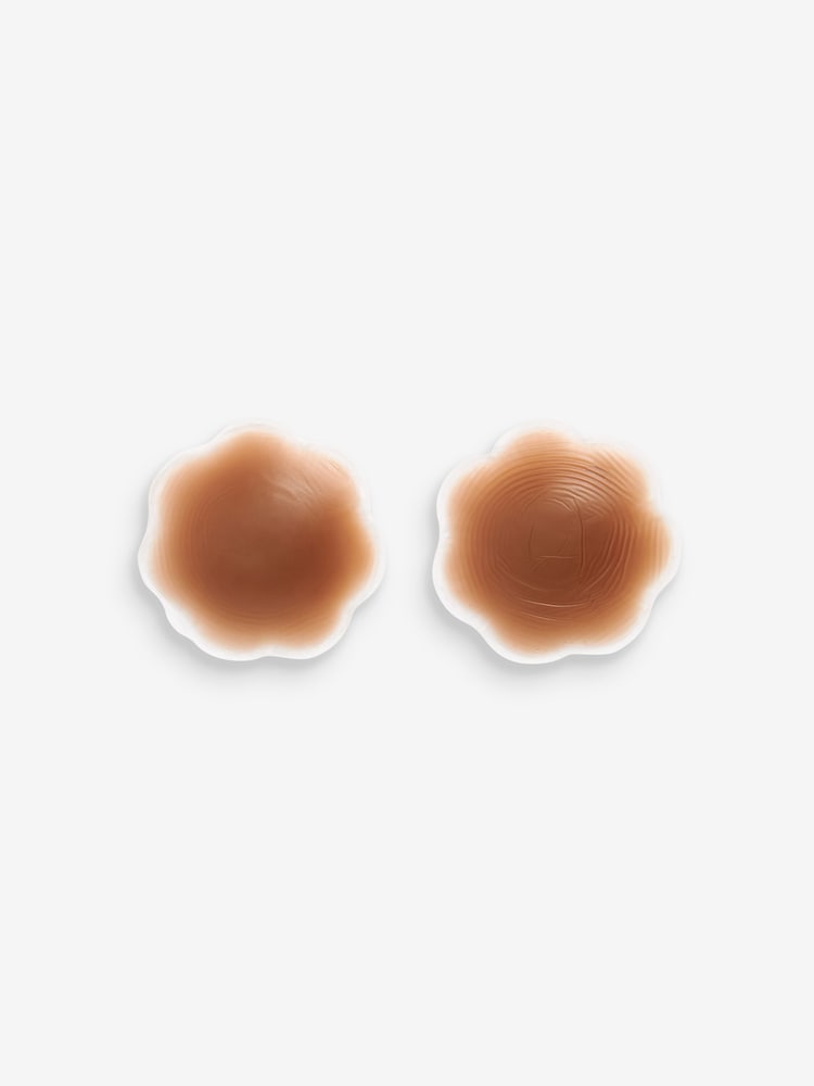 Tan Brown Silicone Nipple Covers - Image 1 of 2