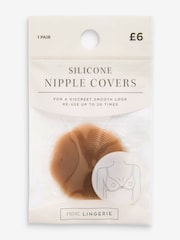Tan Brown Silicone Nipple Covers - Image 2 of 2