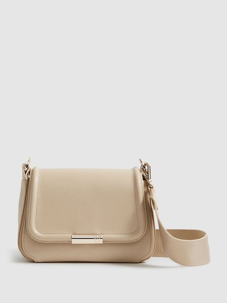 Reiss Stone Cleo Saddle Camera Bag - Image 1 of 8