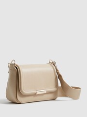 Reiss Stone Cleo Saddle Camera Bag - Image 4 of 8